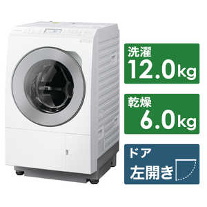 ѥʥ˥å Panasonic ɥ༰絡 LX꡼ 12.0kg 6.0kg ҡȥݥ״ () NA-LX127CL-W ޥåȥۥ磻