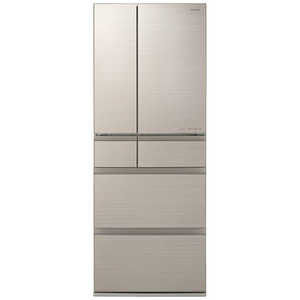 パナソニック　Panasonic 冷蔵庫 6ドア HXタイプ 475L 幅65.0cm 475L フレンチドア(観音開き) NR-F48HX1-N アルベロシャンパン