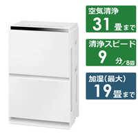 パナソニック Panasonic 加湿空気清浄機 ナノイーX9.6兆 空気