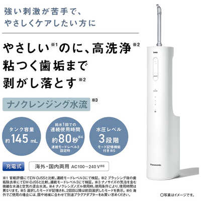 Panasonic EW-DJ42-W WHITE EW-DJ42-W ジェットウォッシャー ドルツ