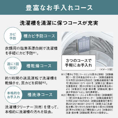 Panasonic　電気洗濯機　NA-F7B2　7.0㎏ 2024年製☆H17 パナソニック Panasonic 全自動洗濯機 Fシリーズ 洗濯7.0kg NA