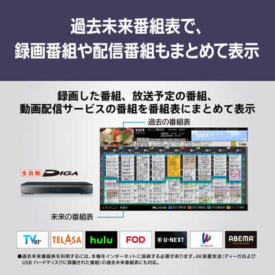 Panasonic】4K液晶テレビ 50インチTV-50W90A