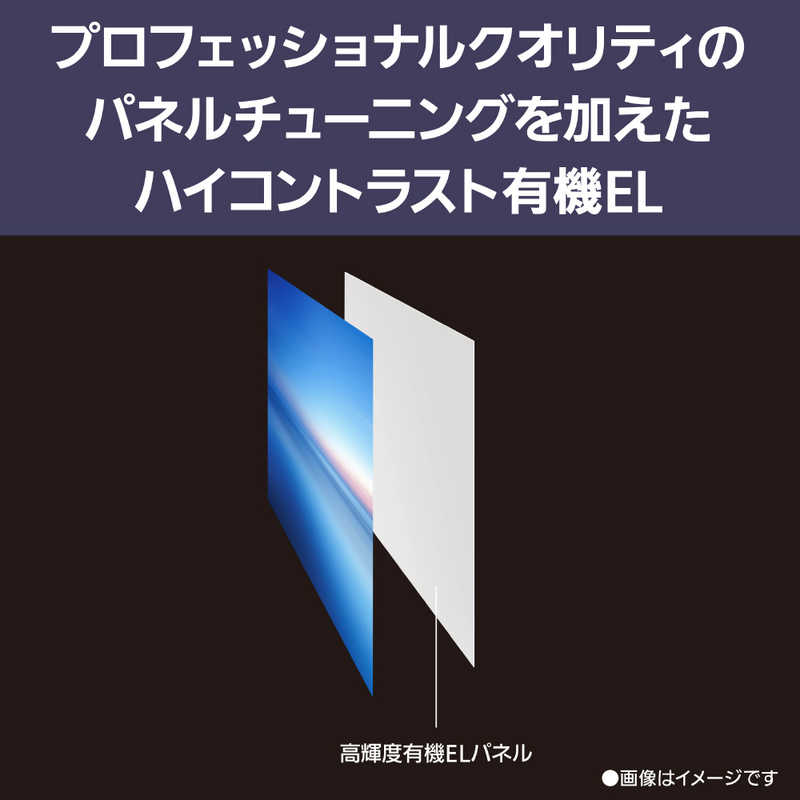 パナソニック　Panasonic パナソニック　Panasonic 有機ELテレビ VIERA(ビエラ) ［77V型 /Bluetooth対応 /4Kチューナー内蔵 /YouTube対応］ TV-77Z93A TV-77Z93A