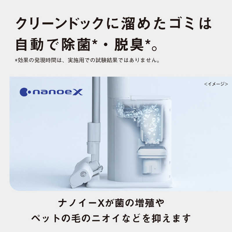 パナソニック　Panasonic パナソニック　Panasonic セパレート型コードレススティック掃除機 ［コードレス］ ホワイト MC-NX700K MC-NX700K