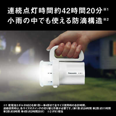 パナソニック　懐中電灯　電池がどれでもライト　LED BF-BM10-R レッド 概要 電池がどれでもライト BF-BM10 | LEDライト（懐中電灯）・LED