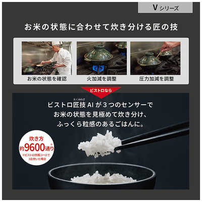 パナソニック Panasonic 炊飯器 1升 Bistro(ビストロ) 可変圧力 パナソニック Panasonic 炊飯器 1升 Bistro(ビストロ) 可変圧力
