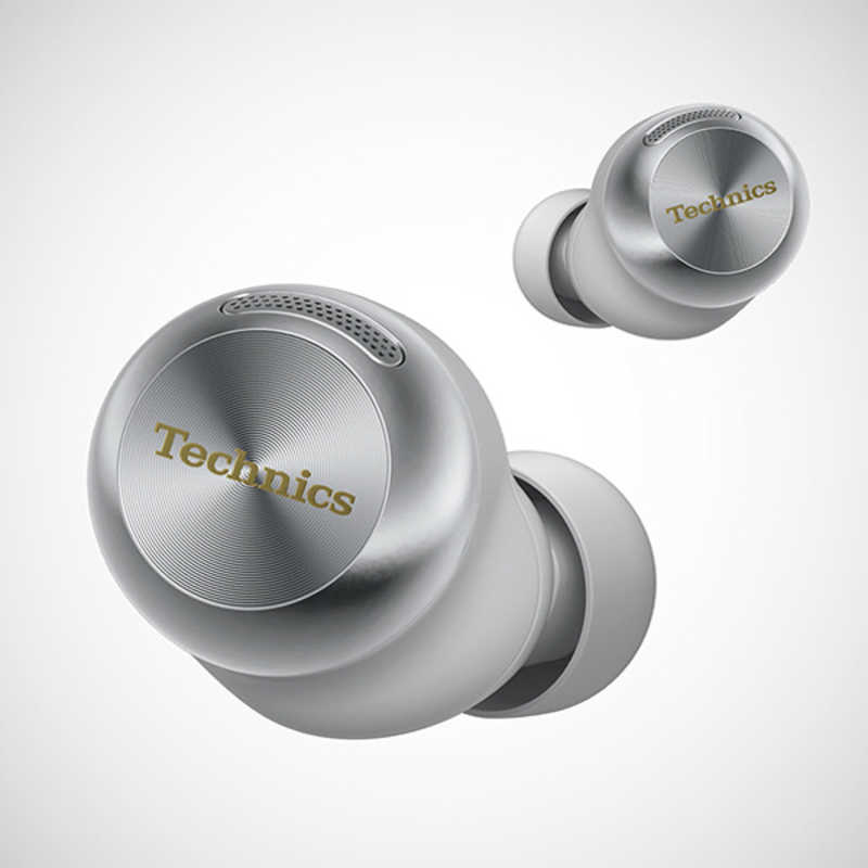 TECHNICS TECHNICS 完全ワイヤレスイヤホン シルバー［ワイヤレス(左右分離) /ノイズキャンセリング対応 /Bluetooth対応］ EAH-AZ100-S EAH-AZ100-S