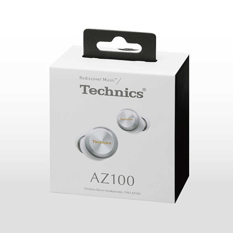 TECHNICS TECHNICS 完全ワイヤレスイヤホン シルバー［ワイヤレス(左右分離) /ノイズキャンセリング対応 /Bluetooth対応］ EAH-AZ100-S EAH-AZ100-S