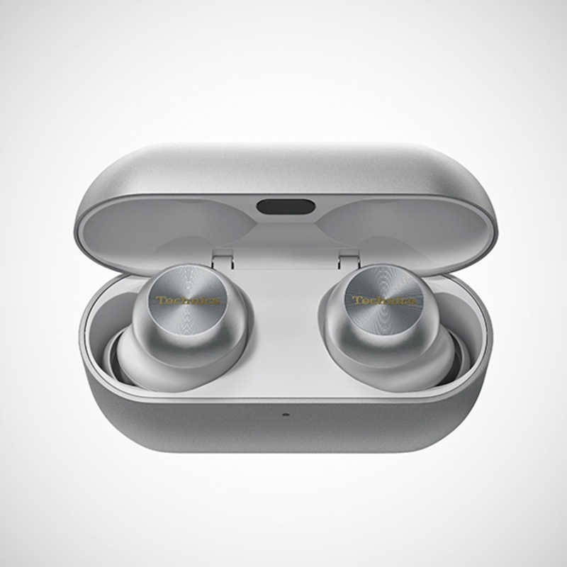 TECHNICS TECHNICS 完全ワイヤレスイヤホン シルバー［ワイヤレス(左右分離) /ノイズキャンセリング対応 /Bluetooth対応］ EAH-AZ100-S EAH-AZ100-S