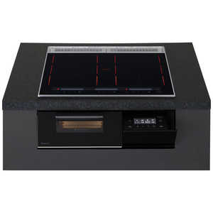 パナソニック Panasonic ビルトインIHクッキングヒーター ［3口IH］ ジェットブラック KZ-CS16FK