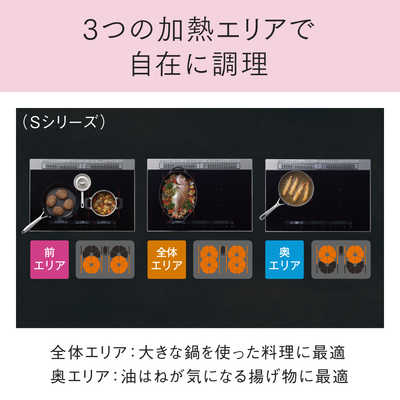 パナソニック Panasonic ビルトインIHクッキングヒーター [3口 パナソニック Panasonic ビルトインIHクッキングヒーター [3口