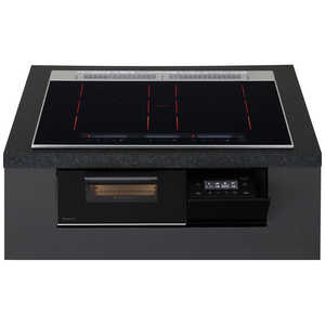パナソニック Panasonic ビルトインIHクッキングヒーター ［3口IH /200V］ ジェットブラック KZ-CS17FK