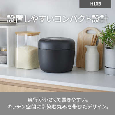 パナソニック Panasonic 炊飯器 5.5合 IH ブラック SR-H10B-K の通販 