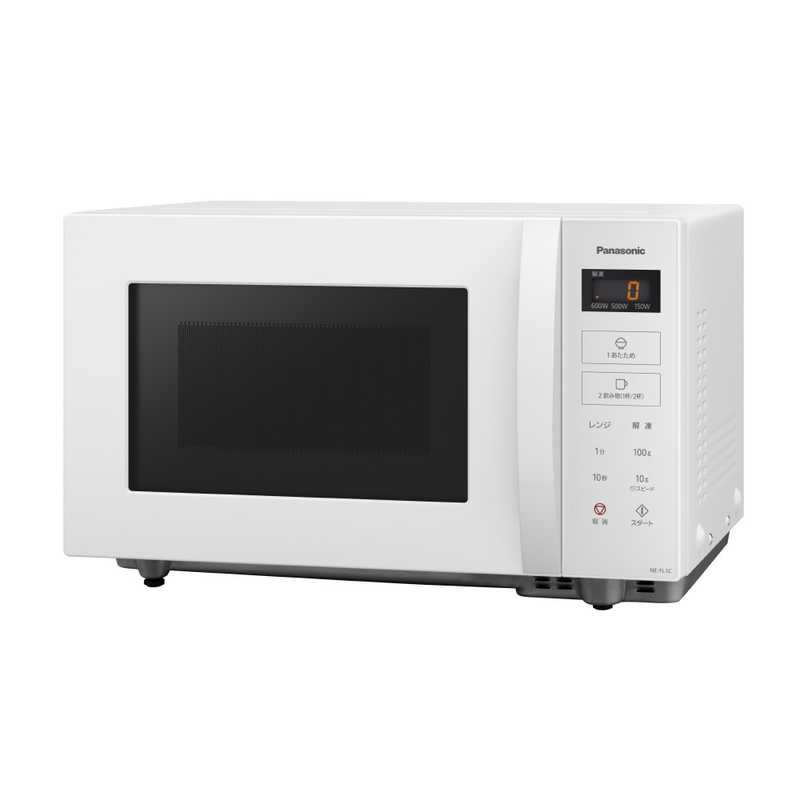 パナソニック　Panasonic パナソニック　Panasonic 単機能レンジ 22L フラット ヘルツフリー ホワイト NE-FL1C-W NE-FL1C-W