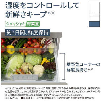 パナソニック Panasonic 冷蔵庫 5ドア 410L 右開き RYタイプ 幅60cm 