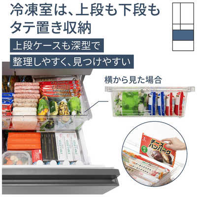 パナソニック Panasonic 冷蔵庫 6ドア 490L フレンチドア(観音開き) EY