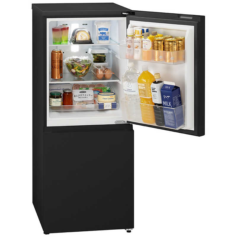 パナソニック　Panasonic パナソニック　Panasonic 冷蔵庫 2ドア 右開き 幅49.7cm 156L マットブラック NR-B16C2-K NR-B16C2-K