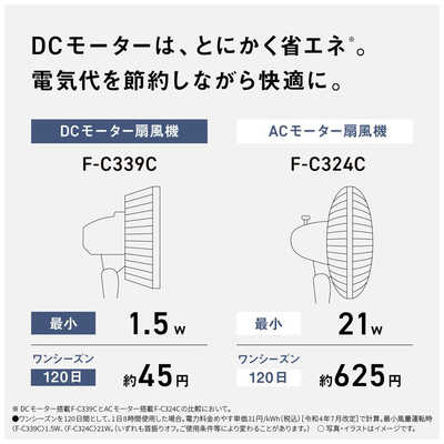 パナソニック Panasonic 扇風機 DCモーター搭載 (省エネタイプ