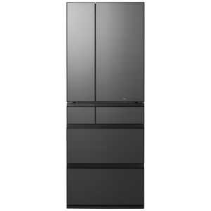 パナソニック Panasonic 冷蔵庫 6ドア 601L フレンチドア(観音開き) WXタイプ 幅68.5cm ミスティスチールグレー(フロスト加工) NR-F60WX2-H