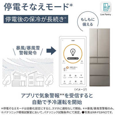 パナソニック Panasonic 冷蔵庫 5ドア 457L 右開き HVタイプ 幅60cm
