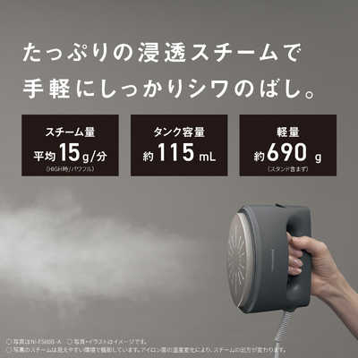 パナソニック Panasonic 【アウトレット】衣類スチーマー ［ハンガー