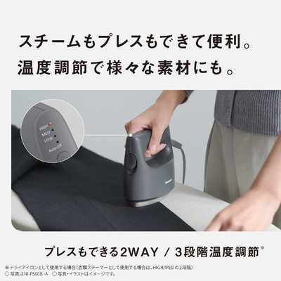 パナソニック Panasonic 衣類スチーマー ［ハンガーショット機能付き
