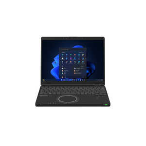 パナソニック Panasonic ノートパソコン レッツノート SRシリーズ [ 12.4型 / Win11 Pro / Core i7 / メモリ16GB / SSD512GB / Office ] ブラック CFSR4HDNCR