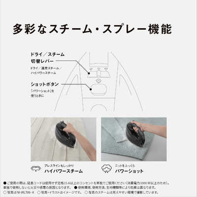 パナソニック Panasonic 【アウトレット】コードレススチームアイロン