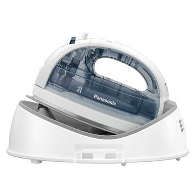 パナソニック Panasonic コードレススチームアイロン クリアグレー