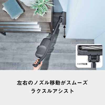 Panasonic　充電式掃除機(紙パック式) MC-PB61J-A パナソニック MC-PB61J-A コードレススティック掃除機 紙パック式