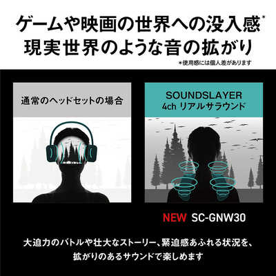 パナソニック Panasonic ネックスピーカー ブラック SC-GNW30 の