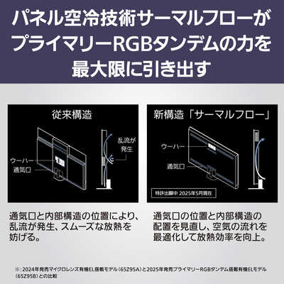 パナソニック Panasonic 有機ELテレビ VIERA ビエラ [ 65V型 / 4K対応 