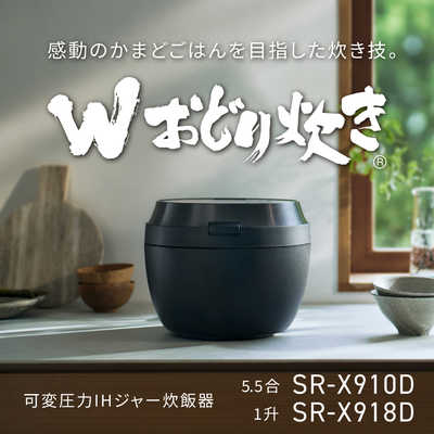 パナソニック Panasonic 【アウトレット】炊飯器 1升 Wおどり炊き 可変