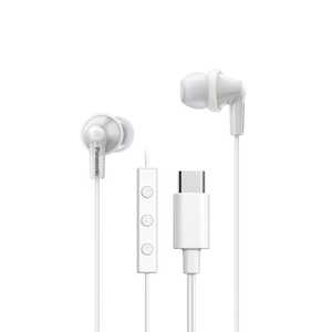 パナソニック　Panasonic USBタイプCイヤホン ［USB］ ホワイト RP-HJE150C-W