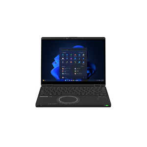 パナソニック Panasonic ノートパソコン レッツノート QRシリーズ [ 12.4型 / Win11 Pro / Core i7 / メモリ16GB / SSD512GB / Office ] ブラック CF-QR4KDNCR