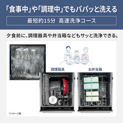 パナソニック Panasonic ビルトイン食器洗い乾燥機 Bシリーズ ［6人用