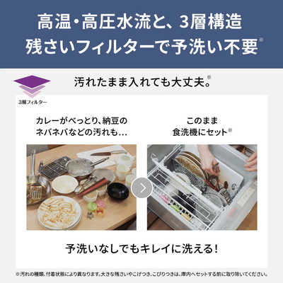 パナソニック Panasonic ビルトイン食器洗い乾燥機 Bシリーズ ［6人用 