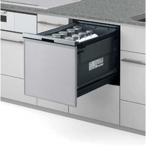 パナソニック Panasonic ビルトイン食器洗い乾燥機 ［5人用 / ミドル(浅型)タイプ］ シルバー (宅配商品) NP-45BS1S