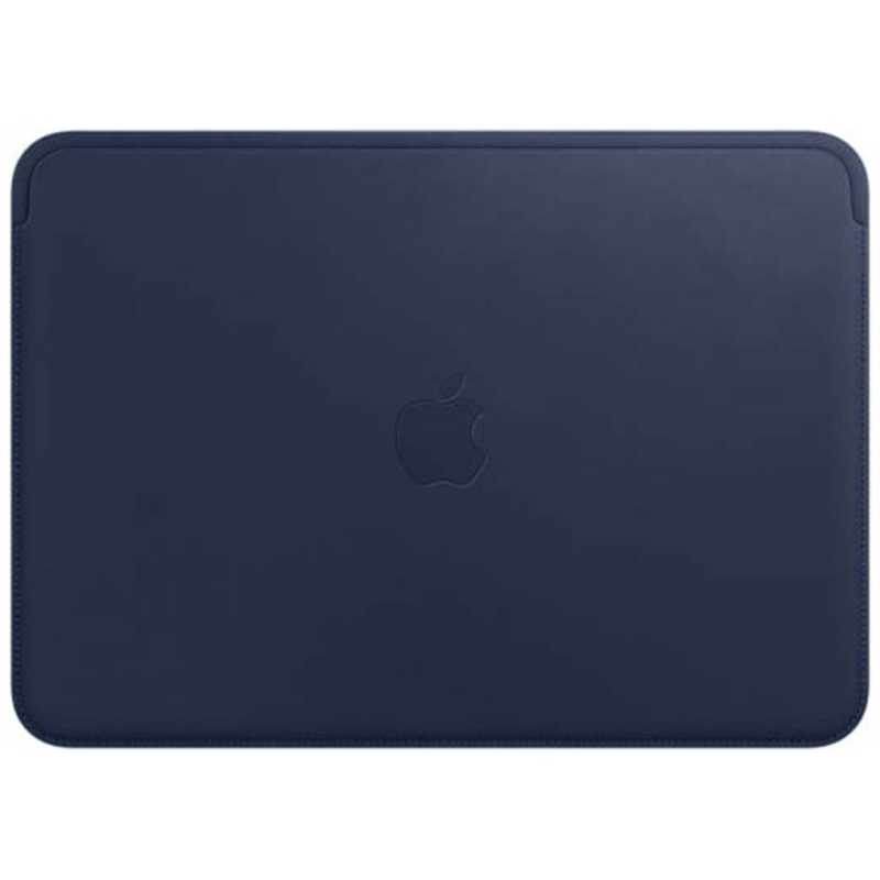 アップル アップル 純正 12インチMacBook用 レザースリーブ ミッドナイトブルー MQG02FE/A MQG02FE/A