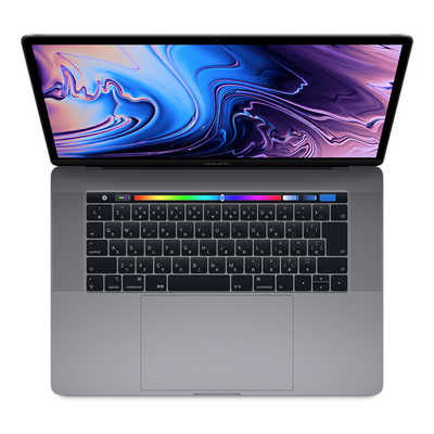 アップル MacBookPro 15インチ Touch Bar搭載モデル[2018年/SSD 512GB/メモリ 16GB/2.6GHz6コア  Core i7]スペースグレイ MR942J/A MR942JA