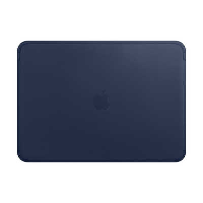 アップル 13インチMacBook Pro用レザースリーブ ミッドナイトブルー MRQL2FEA