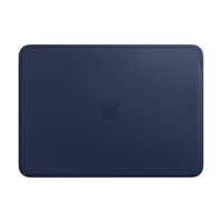 アップル 13インチMacBook Pro用レザースリーブ ミッドナイトブルー MRQL2FEA