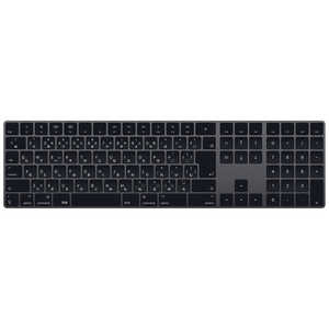 アップル Magic Keyboard(テンキｰ付き)- 日本語(JIS) MRMH2J/A (スペｰスグレイ)