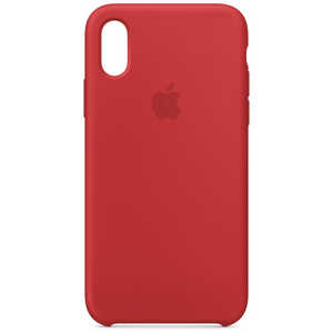 アップル 【純正】iPhone XS シリコーンケース (PRODUCT)RED MRWC2FEA
