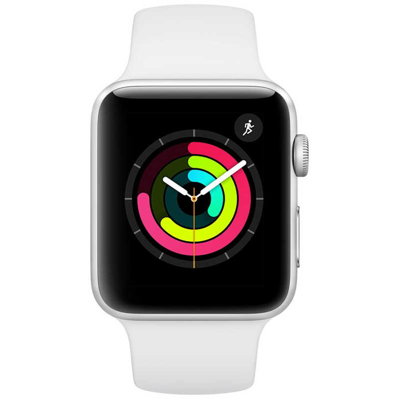 アップル アップル Apple Watch Series 3（GPSモデル） 42mmシルバーアルミニウムケースとホワイトスポーツバンド MTF22J/A 42mmシルバーアルミニウムケースとホワイトスポーツバンド MTF22J/A