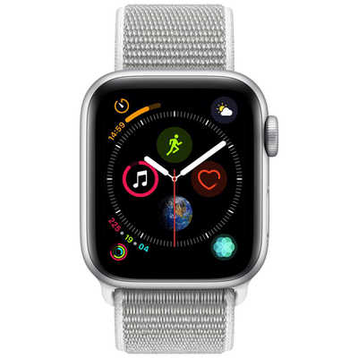 アップル Apple Watch Series 4（GPSモデル）- 40mm シルバー