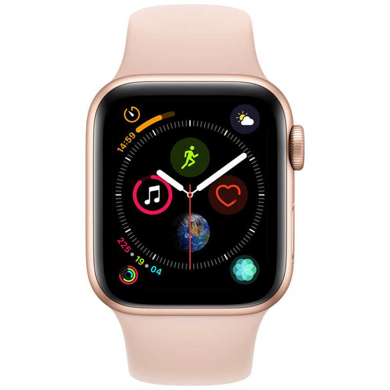 アップル アップル Apple Watch Series 4（GPSモデル）- 40mm ゴールドアルミニウムケースとピンクサンドスポーツバンド MU682JA MU682JA