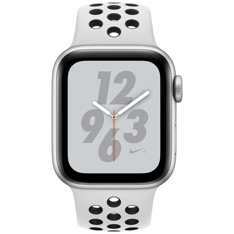 アップル アップル Apple Watch Nike+ Series 4（GPSモデル）- 40mm シルバーアルミニウムケースとピュアプラチナム/ブラックNikeスポーツバンド MU6H2JA MU6H2JA