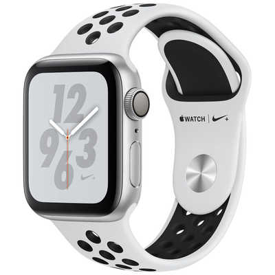 アップル Apple Watch Nike+ Series 4（GPSモデル）- 40mm シルバー