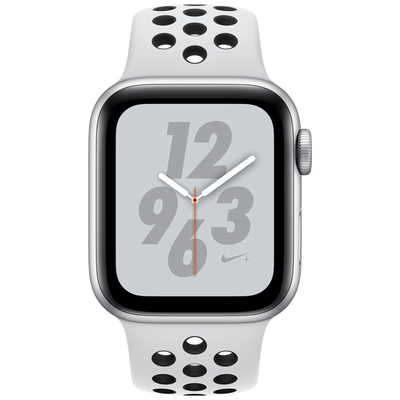 アップル Apple Watch Nike+ Series 4（GPSモデル）- 40mm シルバー ...